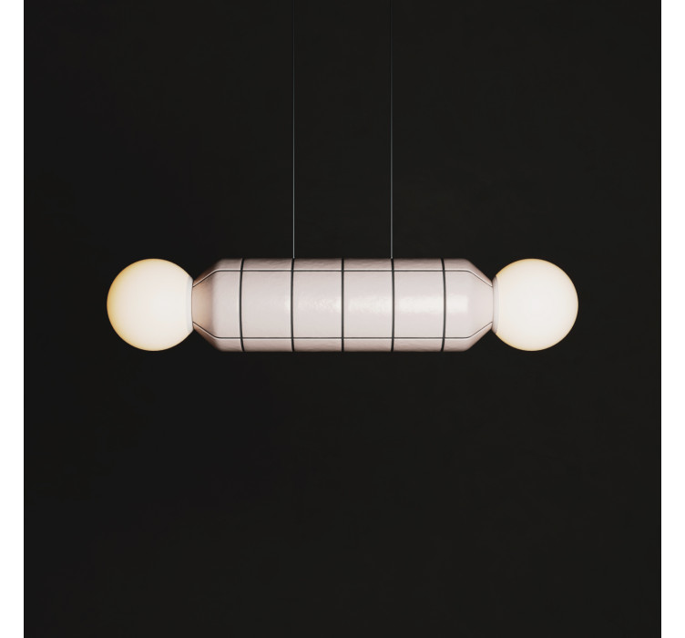 Подвесной светильник NAVAZI MONOCHROME medium horizontal lamp5